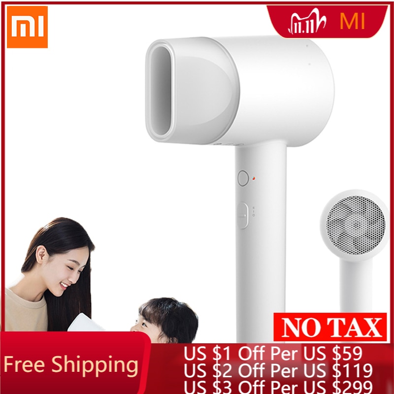 Xiaomi Mijia Anion Quick Dry Hair Dryer H300 Negative Ion Hair Care Hot &Cold Wind Negative Ionic Hammer Blower Dryer Hair
