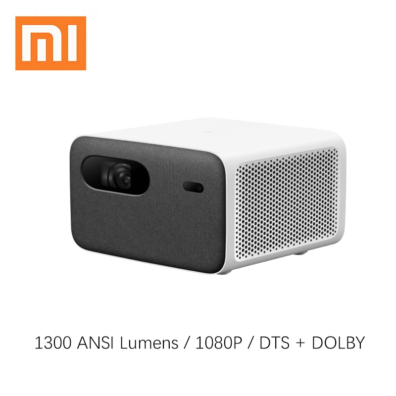 Xiaomi mijia Projector 2 pro DLP 1300 ANSI 1080P Support 4K Video Full HD Projector With Android Wifi Bluetooth Home Cinema| | - AliExpress