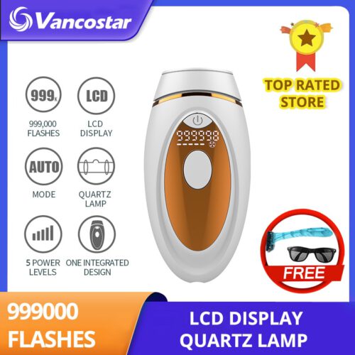 מכונת לייזר ביתית  – 999000 Flashes IPL Epilator LCD Laser